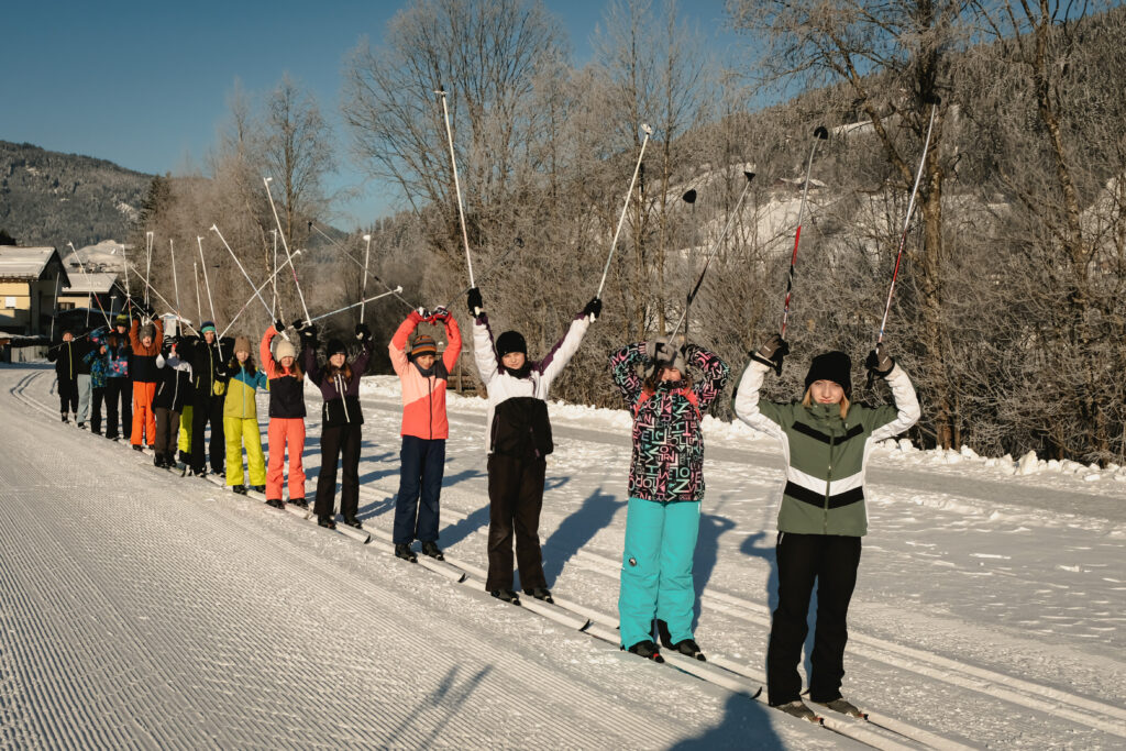 Eine unvergessliche Wintersportwoche der 3a und 3b