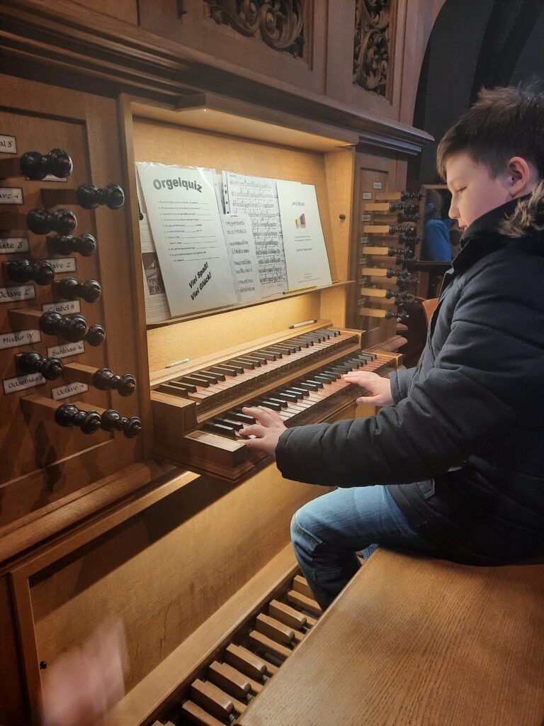 Unsere 2a erkundete die „Königin der Instrumente“