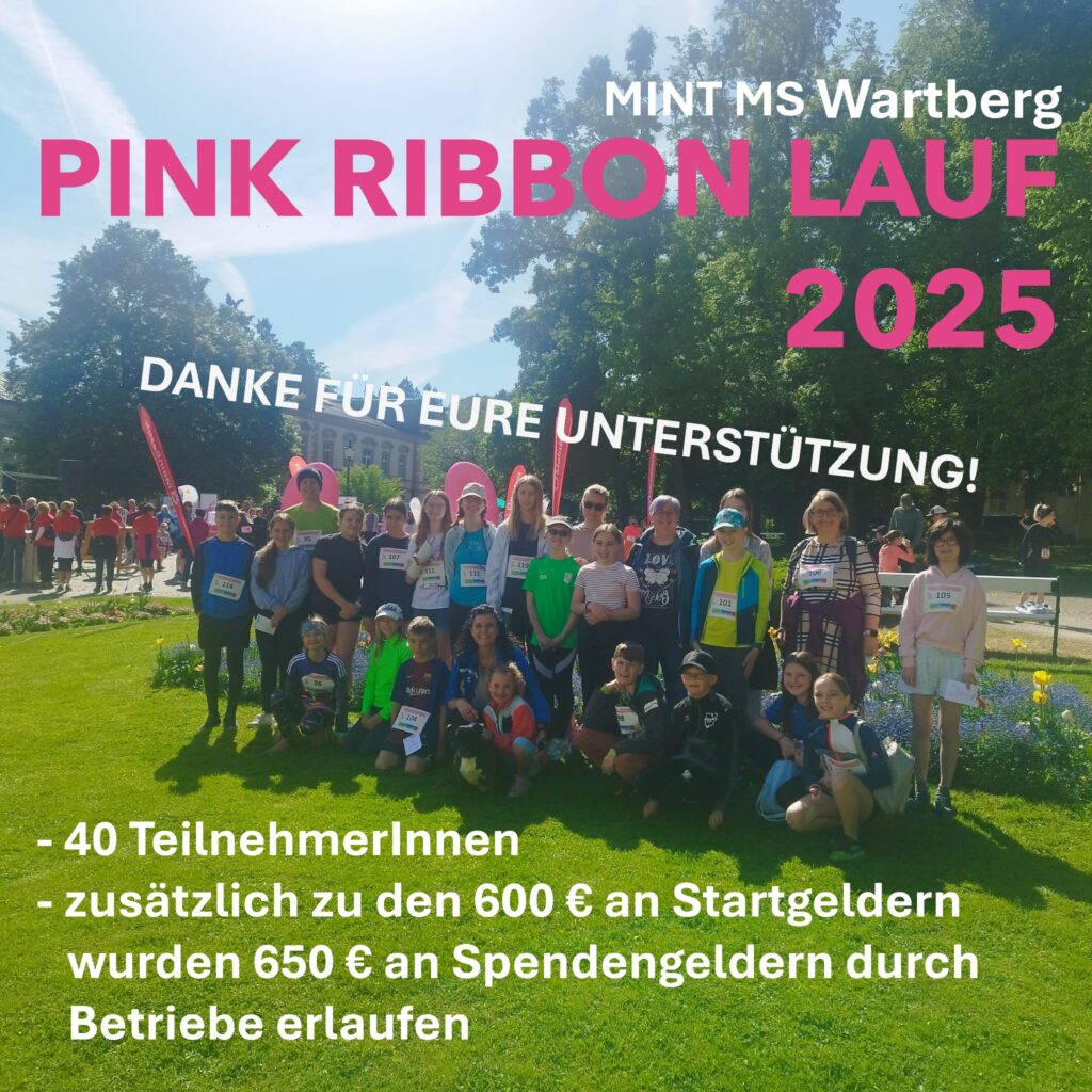 PINK RIBBON LAUF 2025 - DANKE