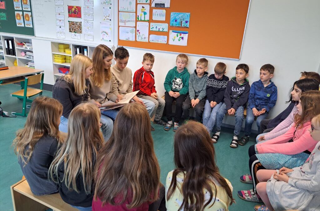 Vorlesetag an der MINT-Mittelschule Wartberg – ein voller Erfolg!