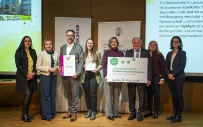 MINT-Mittelschule erneuert Gütesiegel Gesunde Schule