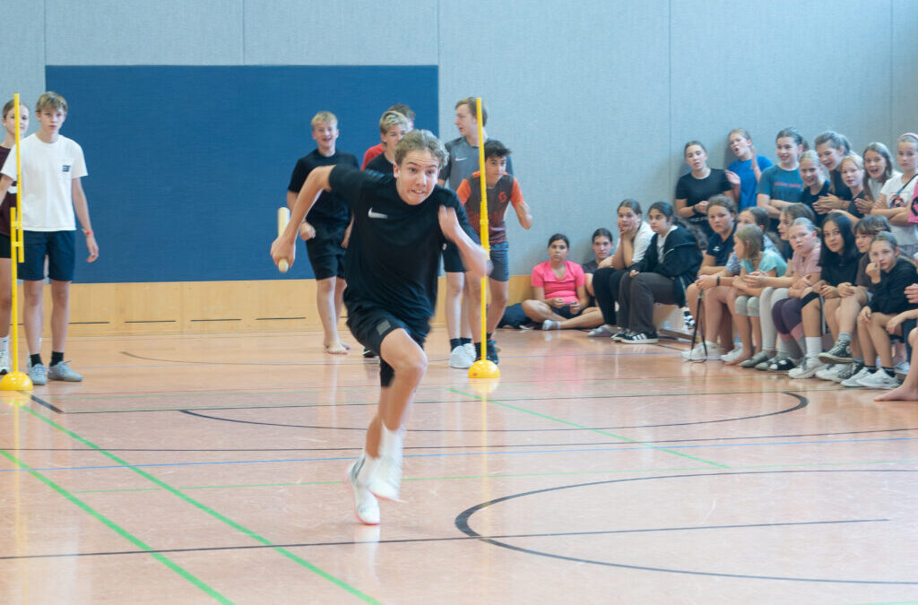 Start in die letzte Schulwoche: Schulolympiade & Projekttag