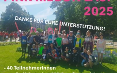 Laufen für den guten Zweck: Unsere SchülerInnen beim 10. Pink Ribbon Lauf in Bad Hall!
